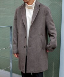 GLOSTER | 【GLOSTER/グロスター】Wool Beaver メルトン チェスターコート(チェスターコート)