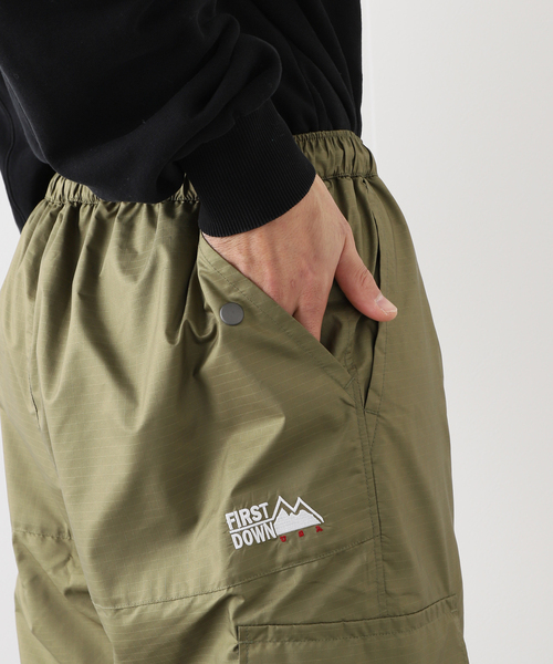 FIRST DOWN(ファーストダウン)の「【FIRST DOWN / ファーストダウン】 CARGO PANTS DICROS MAURI RIP(カーゴパンツ・メンズ・ブラック/カーキ・LARGE/MEDIUM)」の9枚目の写真