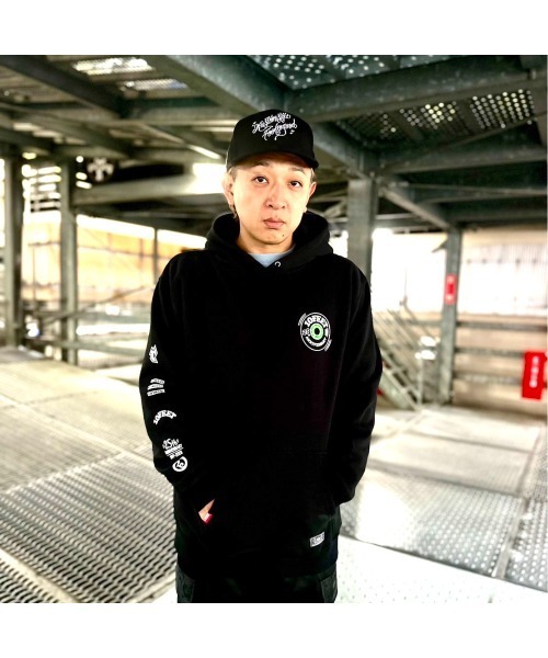 10-FEETxRUDIE'SxROLLING CRADLE HOOD SWEAT