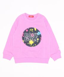 BABYDOLL（ベビードール）の「デニム 貼り付けトレーナー 7511K（スウェット）」