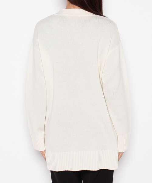 ANAYI（アナイ）の「フェザーヤーンコンビカーディガン（カーディガン/ボレロ・レディース・ブラック/オフホワイト・38/36）」の17枚目の写真