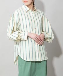 Munich | 60sタイプライターストライプタックスリーブシャツ(シャツ/ブラウス)