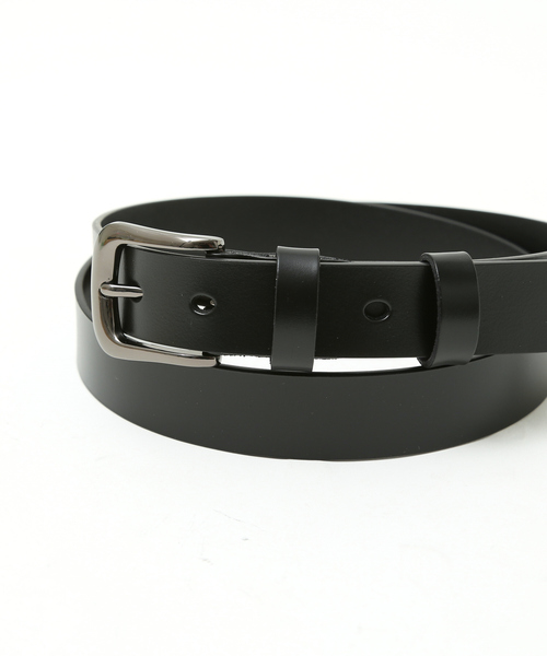 ABAHOUSE(アバハウス)の「OILED LEATHER BLACK NARROW BELT / ブラックレザー ナローベルト シリーズ/ユニセックス(ベルト・メンズ・その他1/その他2/その他3/その他4/その他5/その他6・フリー)」の14枚目の写真