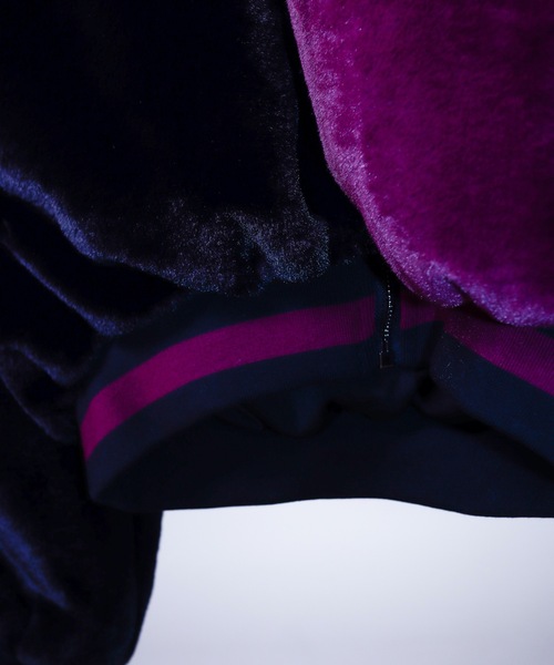 AFYF（エーエフワイエフ）の「AFYF FUR HOOD BLOUSON/ファーフードブルゾン（ブルゾン・メンズ・ブラック/ブラック×グリーン/ホワイト×ブラック/ブラック×パープル・FREE）」の12枚目の写真