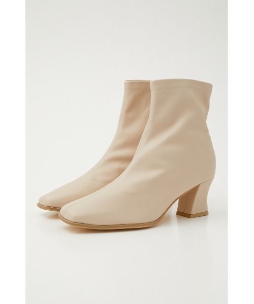 SLY(スライ)の「MINIMAL SQUARE BOOTS ミニマル スクエアブーツ(ブーツ・レディース・ブラック/アイボリー・LARGE/SMALL/MEDIUM)」の4枚目の写真
