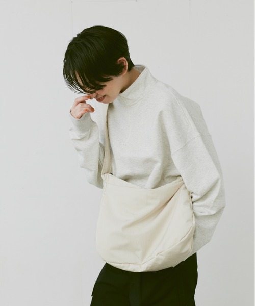 flaner（フラネ）の「nylon shoulder bag/ナイロンショルダーバッグ（ショルダーバッグ・レディース・ホワイト/ブラック・FREE）」の18枚目の写真