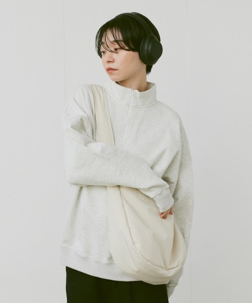 flaner（フラネ）の「nylon shoulder bag/ナイロンショルダーバッグ（ショルダーバッグ・レディース・ホワイト/ブラック・FREE）」の11枚目の写真
