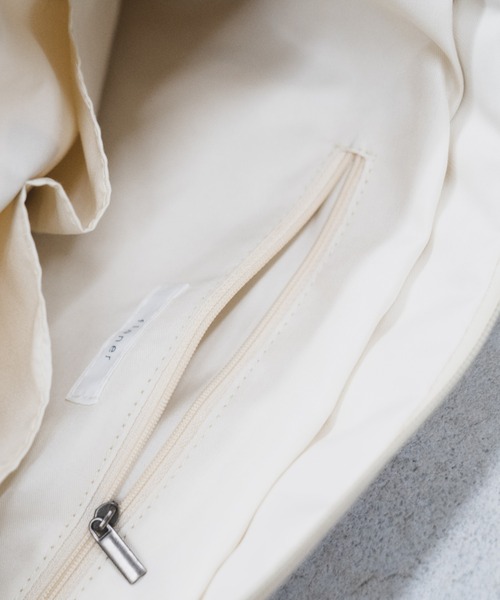 flaner（フラネ）の「nylon shoulder bag/ナイロンショルダーバッグ（ショルダーバッグ・レディース・ホワイト/ブラック・FREE）」の13枚目の写真