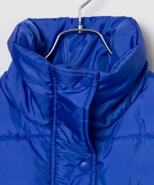 WEGO（ウィゴー）の「WEGO/ショートパデッドベスト（ダウンベスト・レディース・ホワイト/ブルー/ブラック・FREE）」の22枚目の写真