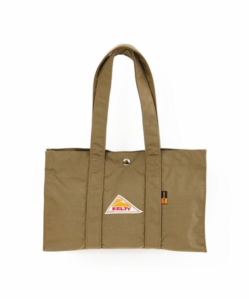 KELTY(ケルティ)の「【KELTY/ケルティ】ナイロンワイドトートバッグ/WIDE BOX TOTE S(トートバッグ・メンズ・ネイビー/モカ/タン/ブラック/ブラウン系その他/セージグリーン・FREE)」の4枚目の写真