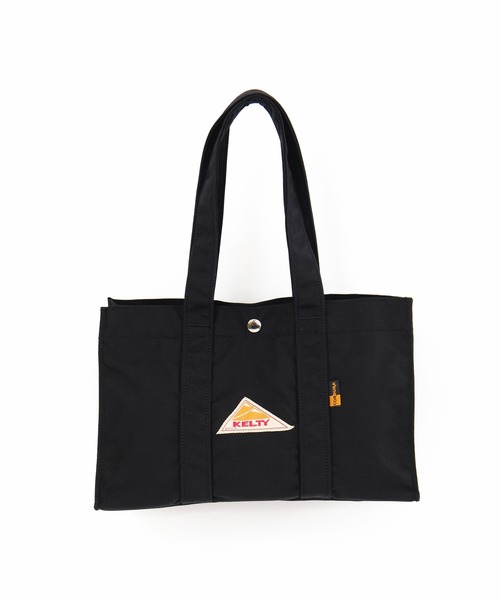 KELTY(ケルティ)の「【KELTY/ケルティ】ナイロンワイドトートバッグ/WIDE BOX TOTE S(トートバッグ・メンズ・ネイビー/モカ/タン/ブラック/ブラウン系その他/セージグリーン・FREE)」の2枚目の写真