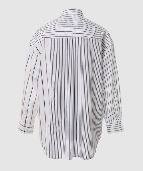 Feng Chen Wang（フェン・チェン・ワン）の「MULTI STRIPED SHIRT（シャツ/ブラウス・メンズ・ブルー・M/L）」の2枚目の写真