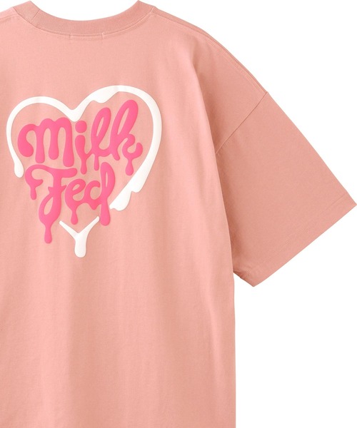 tシャツ MELTY HEART SUPER BIG B/B TEE レディース MELTY HEART SUPER BIG B/B TEE（Tシャツ/カットソー）｜MILKFED