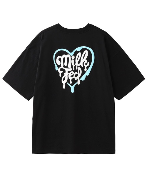 MILKFED.（ミルクフェド）の「MELTY HEART WIDE S/S TEE（Tシャツ/カットソー・レディース・ホワイト/ブラック/オフホワイト/ライトピンク・ONE SIZE）」の11枚目の写真