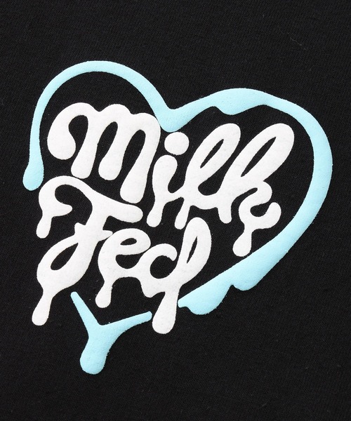 MILKFED.（ミルクフェド）の「MELTY HEART WIDE S/S TEE（Tシャツ/カットソー・レディース・ホワイト/ブラック/オフホワイト/ライトピンク・ONE SIZE）」の13枚目の写真