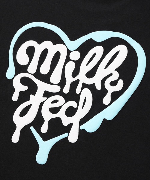 MILKFED.（ミルクフェド）の「MELTY HEART WIDE S/S TEE（Tシャツ/カットソー・レディース・ホワイト/ブラック/オフホワイト/ライトピンク・ONE SIZE）」の15枚目の写真