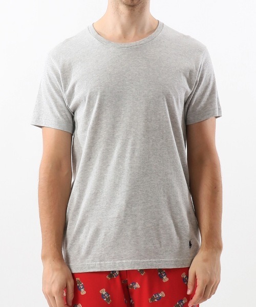 POLO RALPH LAUREN（ポロ ラルフ ローレン）の「【POLO RALPH LAUREN】クラシックフィット クルーネックアンダーシャツ（インナーウェア/肌着・メンズ・ホワイト/ヘザーグレー/ブラック・X-LARGE）」の3枚目の写真