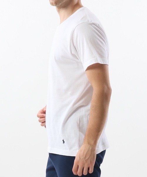 POLO RALPH LAUREN（ポロ ラルフ ローレン）の「【POLO RALPH LAUREN】クラシックフィット クルーネックアンダーシャツ（インナーウェア/肌着・メンズ・ホワイト/ヘザーグレー/ブラック・X-LARGE）」の4枚目の写真