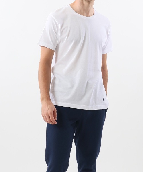 POLO RALPH LAUREN（ポロ ラルフ ローレン）の「【POLO RALPH LAUREN】クラシックフィット クルーネックアンダーシャツ（インナーウェア/肌着・メンズ・ホワイト/ヘザーグレー/ブラック・X-LARGE）」の6枚目の写真