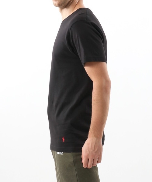 POLO RALPH LAUREN（ポロ ラルフ ローレン）の「【POLO RALPH LAUREN】クラシックフィット クルーネックアンダーシャツ（インナーウェア/肌着・メンズ・ホワイト/ヘザーグレー/ブラック・X-LARGE）」の9枚目の写真