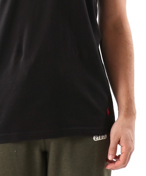 POLO RALPH LAUREN（ポロ ラルフ ローレン）の「【POLO RALPH LAUREN】クラシックフィット クルーネックアンダーシャツ（インナーウェア/肌着・メンズ・ホワイト/ヘザーグレー/ブラック・X-LARGE）」の12枚目の写真