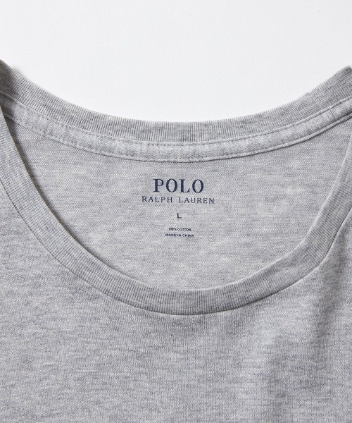 POLO RALPH LAUREN（ポロ ラルフ ローレン）の「【POLO RALPH LAUREN】クラシックフィット クルーネックアンダーシャツ（インナーウェア/肌着・メンズ・ホワイト/ヘザーグレー/ブラック・X-LARGE）」の18枚目の写真