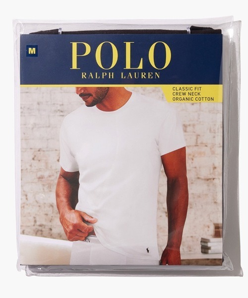 ◆POLO RALPH LAUREN クルーネックアンダーシャツパック RALPH LAUREN POLO】クルーネックアンダーシャツ（インナー
