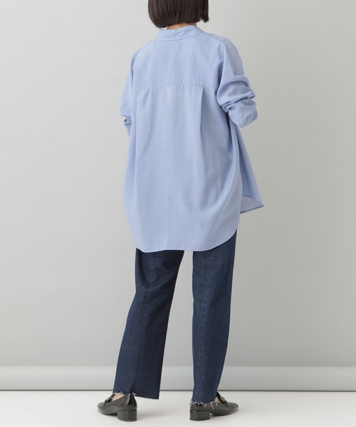 A part by（アパートバイ）の「リメイクテーパードデニム（デニムパンツ・レディース・ライトブルー/ネイビー・MEDIUM/LARGE）」の10枚目の写真