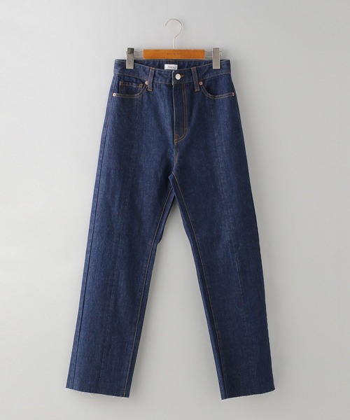 A part by（アパートバイ）の「リメイクテーパードデニム（デニムパンツ・レディース・ライトブルー/ネイビー・MEDIUM/LARGE）」の22枚目の写真