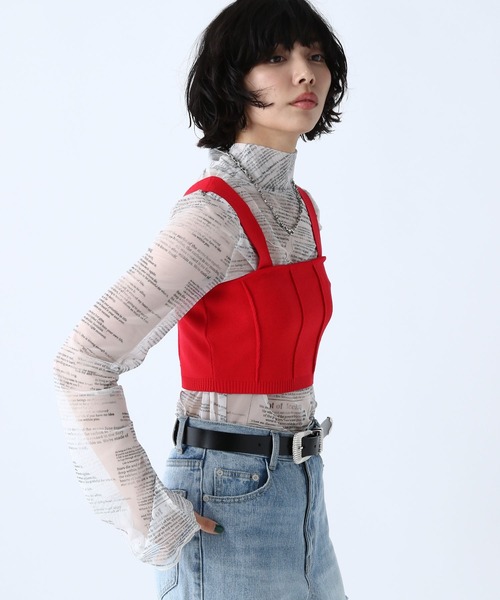 PAGEBOY(ページボーイ)の「アシメメローシアータートル(Tシャツ/カットソー・レディース・グリーン/ブラック系その他/ブルー系その他/ブラック/オフホワイト/ホワイト系その他/ブラック系その他2・FREE)」の13枚目の写真