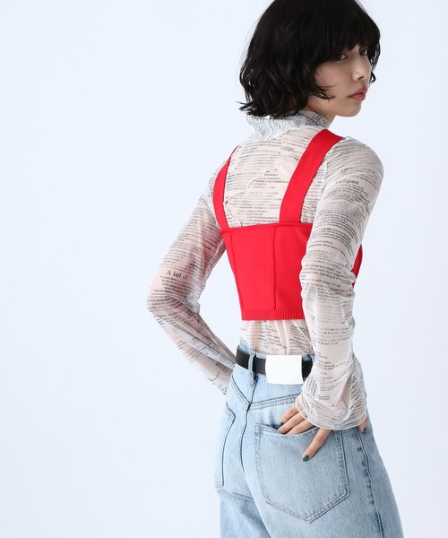 PAGEBOY(ページボーイ)の「アシメメローシアータートル(Tシャツ/カットソー・レディース・グリーン/ブラック系その他/ブルー系その他/ブラック/オフホワイト/ホワイト系その他/ブラック系その他2・FREE)」の14枚目の写真