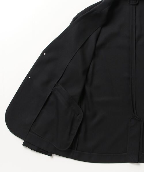 Toironier(トワロニエ)の「Toironier/トワロニエ/2B Jacket(テーラードジャケット・メンズ・ブラック・1/2)」の3枚目の写真