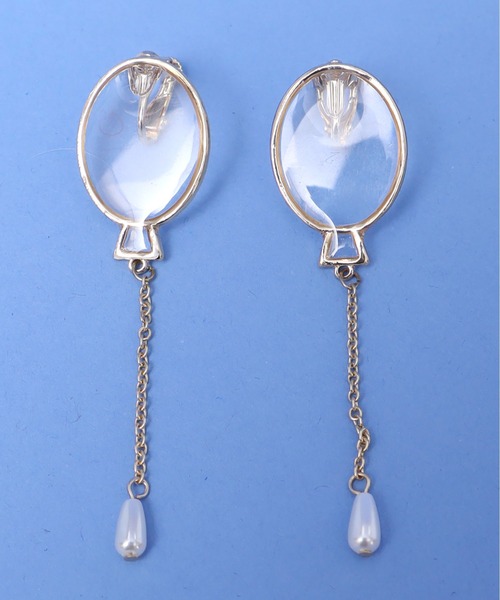 didizizi(ディディジジ)の「ふーせん ピアス/イヤリング(ピアス(両耳用)・レディース・ゴールド/シルバー系その他/ゴールド系その他/シルバー・FREE)」の4枚目の写真