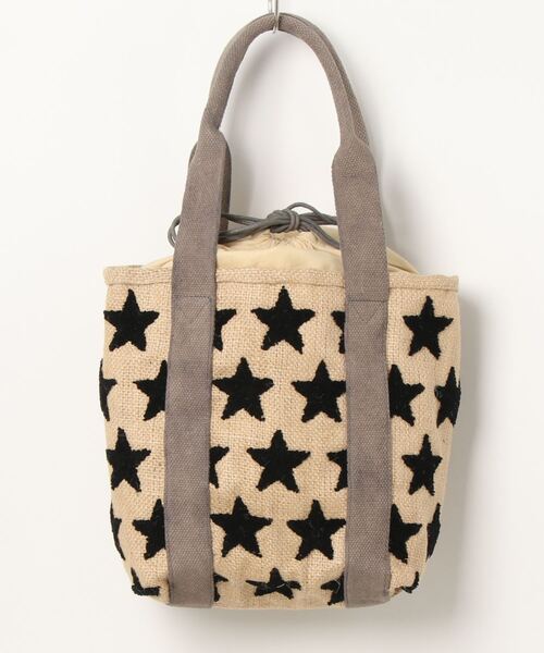 CONTROL FREAK / CTFK（コントロールフリーク）の「スターエンブロイダリートート（トートバッグ・レディース・ホワイト/ブラック・ONE SIZE）」の10枚目の写真