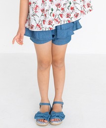 nino | デニムペプラムショートパンツ(デニムパンツ)