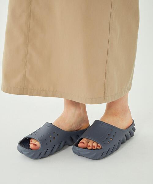 【WEB限定】＜CROCS＞ ECHO SLIDE エコー スライド サンダル