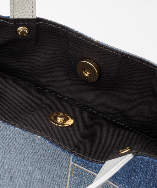 russet（ラシット）の「2WAYトートバッグ【デニムプリント】(CE-1079