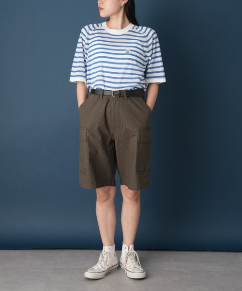 GEVACO（ゲバコ）の「【GEVACO/ゲバコ】リップストップカーゴショーツ（カーゴパンツ・レディース・オリーブ/ブラック/カーキ・MEDIUM）」の19枚目の写真