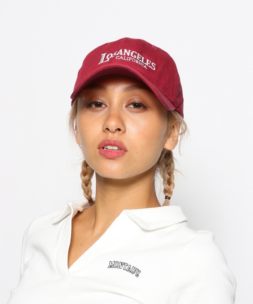 FOREVER 21（フォーエバー トゥエンティーワン）の「アソートロゴキャップ（キャップ・レディース・ブルー/ネイビー/ベージュ/パープル/ブラック/レッド系その他・FREE）」の16枚目の写真