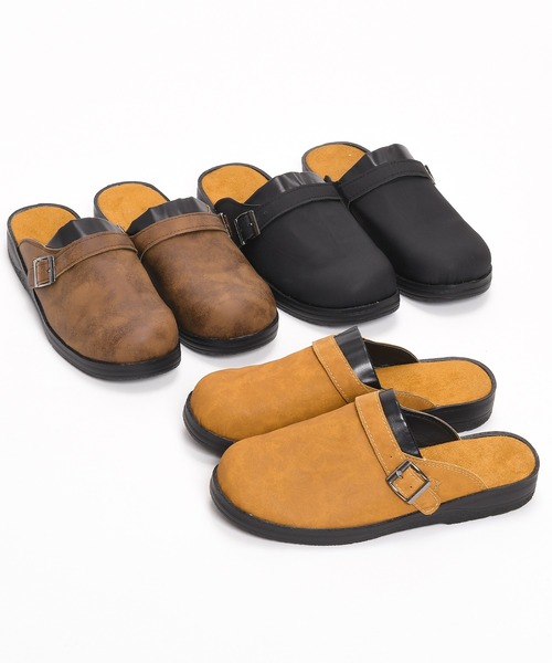 SVEC(シュベック)の「PVCソール 軽量 クロッグ サボサンダル(サンダル・メンズ・ベージュ/ブラック/ダークブラウン・40/42/44/46)」の4枚目の写真