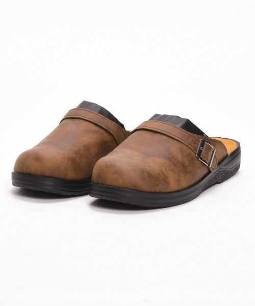 SVEC(シュベック)の「PVCソール 軽量 クロッグ サボサンダル(サンダル・メンズ・ベージュ/ブラック/ダークブラウン・40/42/44/46)」の6枚目の写真