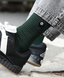 MSG（エムエスジー）の「ワンポイントロゴ刺繍リブソックス（ソックス/靴下）」