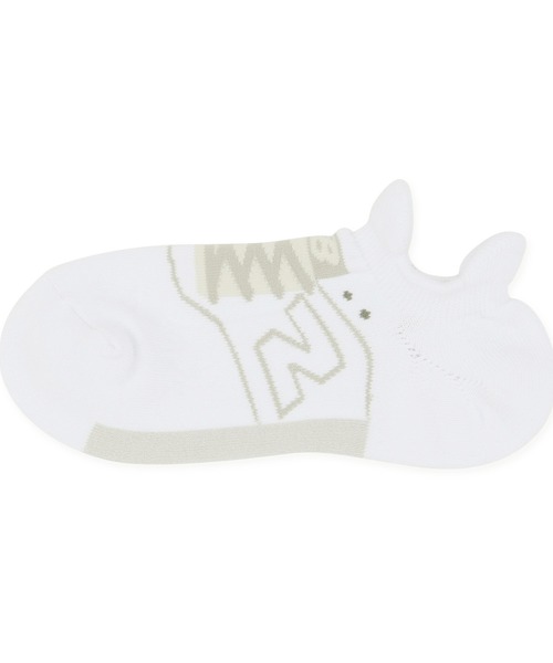 スニーカー柄パイルソックス（ソックス/靴下）｜New Balance