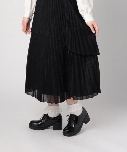 cs T&P(シーエスティーアンドピー)の「レースアップマニッシュシューズ(パンプス・レディース・アイボリー/ダークブラウン系8/ブラック・22.5cm/23.0cm/23.5cm/24.0cm/24.5cm/25.0cm)」の21枚目の写真