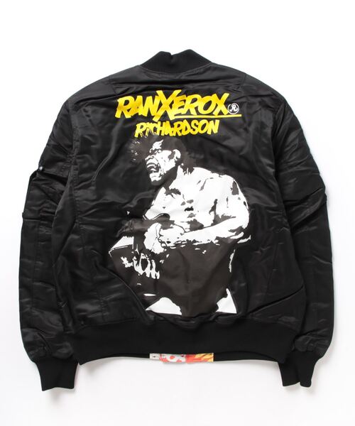 RICHARDSON（リチャードソン）の「【Richardson/リチャードソン】 RANXEROX LIBERA MA-1（MA-1・メンズ・ブラック・L/M/S）」の5枚目の写真