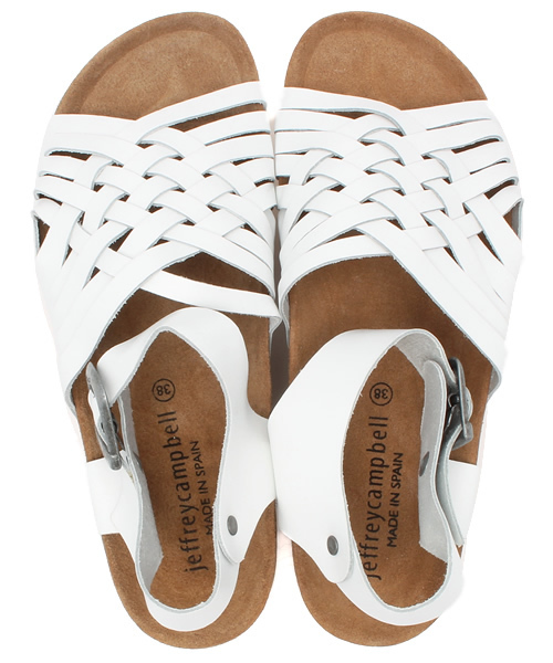 Another Edition（アナザーエディション）の「JefferyCampbell厚底サンダル/BCJ/C アツゾコ SNDL55（サンダル・レディース・ホワイト/シルバー・37/38/36）」の6枚目の写真