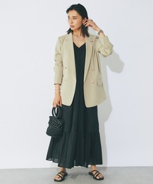 RIVE DROITE | ゆったり着られる/コットンシフォンマキシワンピース(ワンピース)