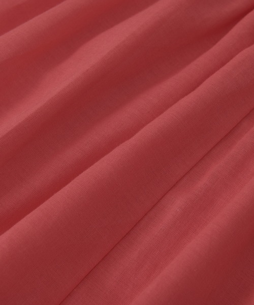 RIVE DROITE（リヴドロワ）の「ゆったり着られる/コットンシフォンマキシワンピース（ワンピース・レディース・ブラック/レッド/オフホワイト・FREE）」の11枚目の写真