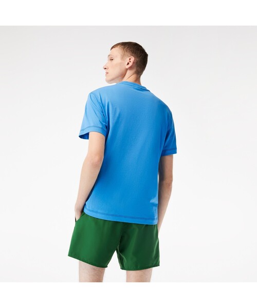 LACOSTE（ラコステ）の「ヴィンテージプリントクルーネックTシャツ（Tシャツ/カットソー・メンズ・ネイビー/ホワイト/ピンク/ブルー・3/4/5/2）」の10枚目の写真