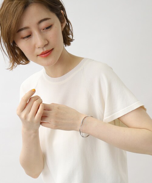 grove（グローブ）の「◆ナローメタルバングル（ブレスレット・レディース・ゴールド/シルバー・00）」の6枚目の写真